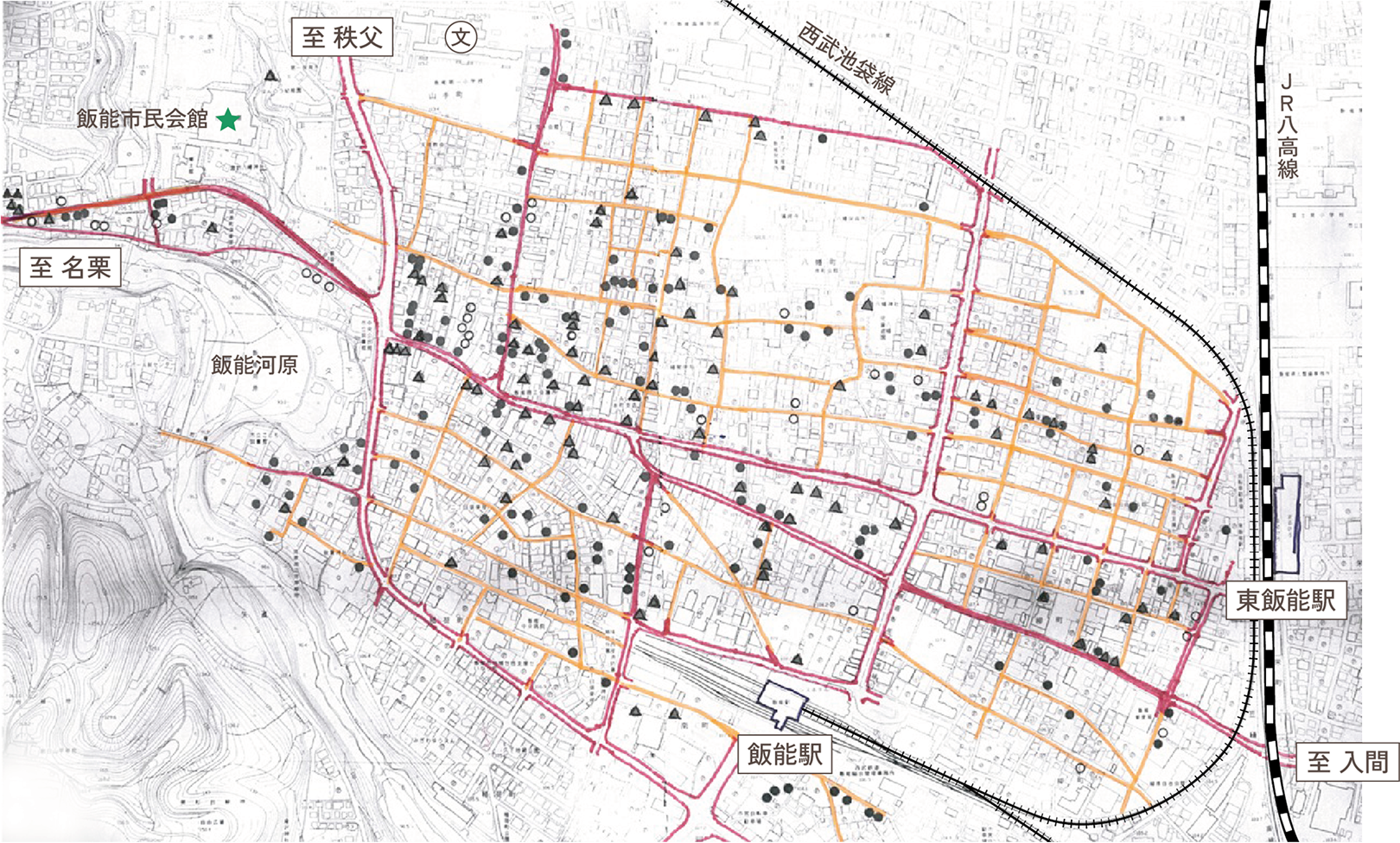 飯能市 真壁建物マップ